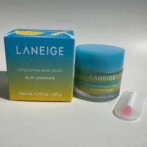 Laneige Lip Sleeping Mask Blue Lemonade Swirl 20g / 0.70 oz Cream Soda Lemon